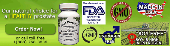 Our choice for a Natural Prostate Remedy